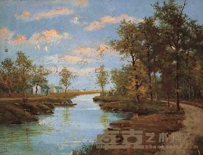 丁光燮 风景 41×54cm